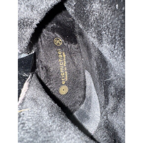 Eric Michael Heidi Knee High Grey Suede Embroidered Boho Western Boots Sz. 6.5 - Picture 10 of 10